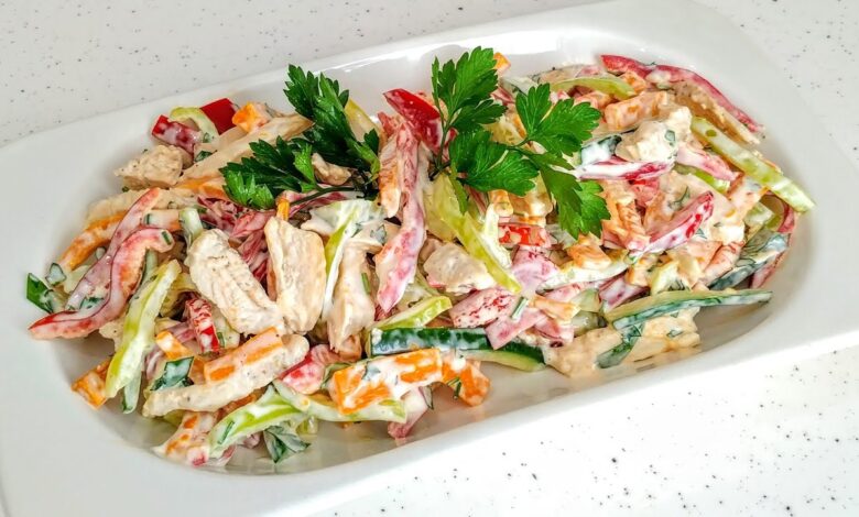 Toyuq salatı necə hazırlanır? 1 Toyuq salatı necə hazırlanır?