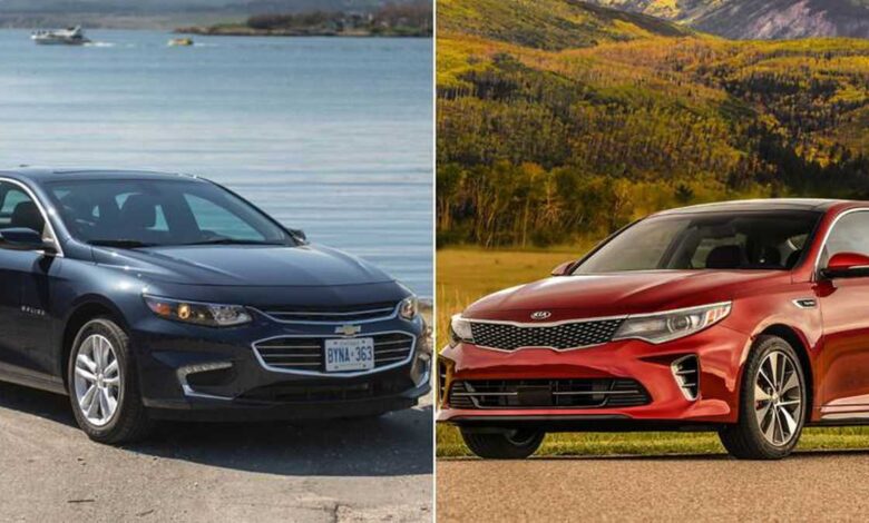 Chevrolet Malibu, yoxsa Kia Optima