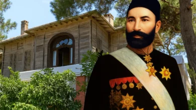Hacı Zeynəabdin Tağıyev və xanımı