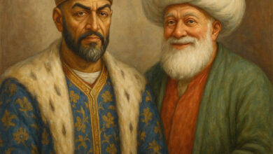 molla nesreddinle Emir teymur