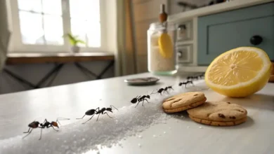 Mətbəxdə qarışqalar