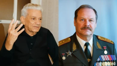 Bəxtiyar Vahabzadə generalla