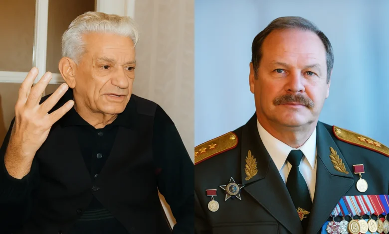 Bəxtiyar Vahabzadə generalla
