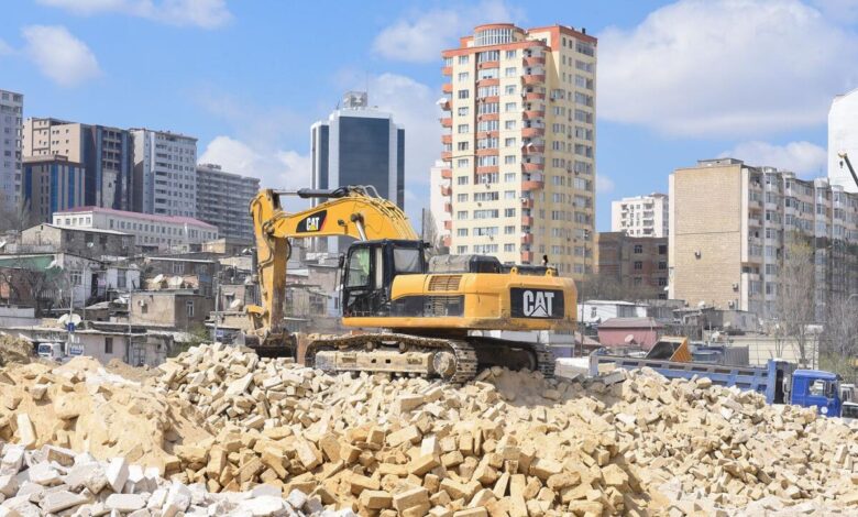 Bakının bu ərazilərində böyük söküntü başlayır 1 rrrr